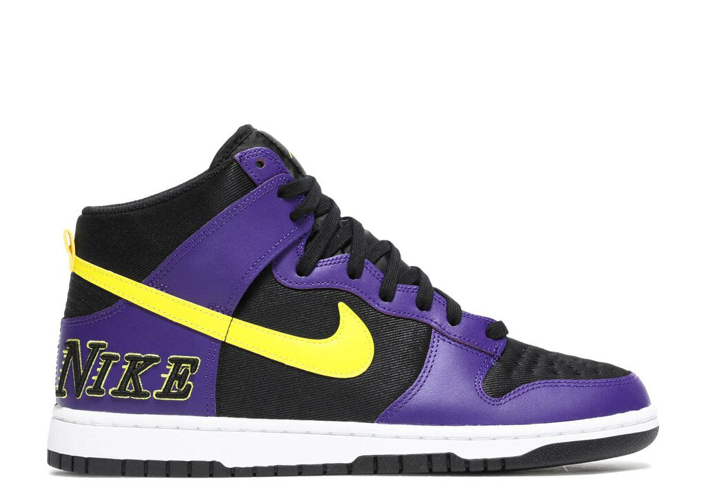 NIKE DUNK HI PRM EMB LAKERS