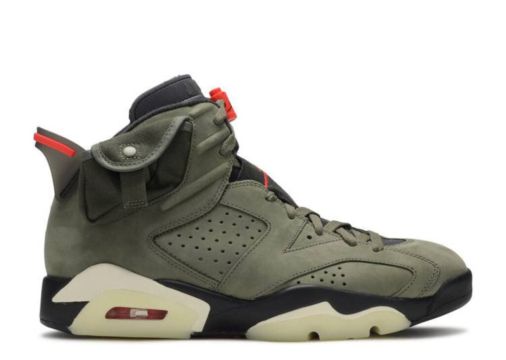 TRAVIS SCOTT X AIR JORDAN 6 RETRO SP 'OLIVE'