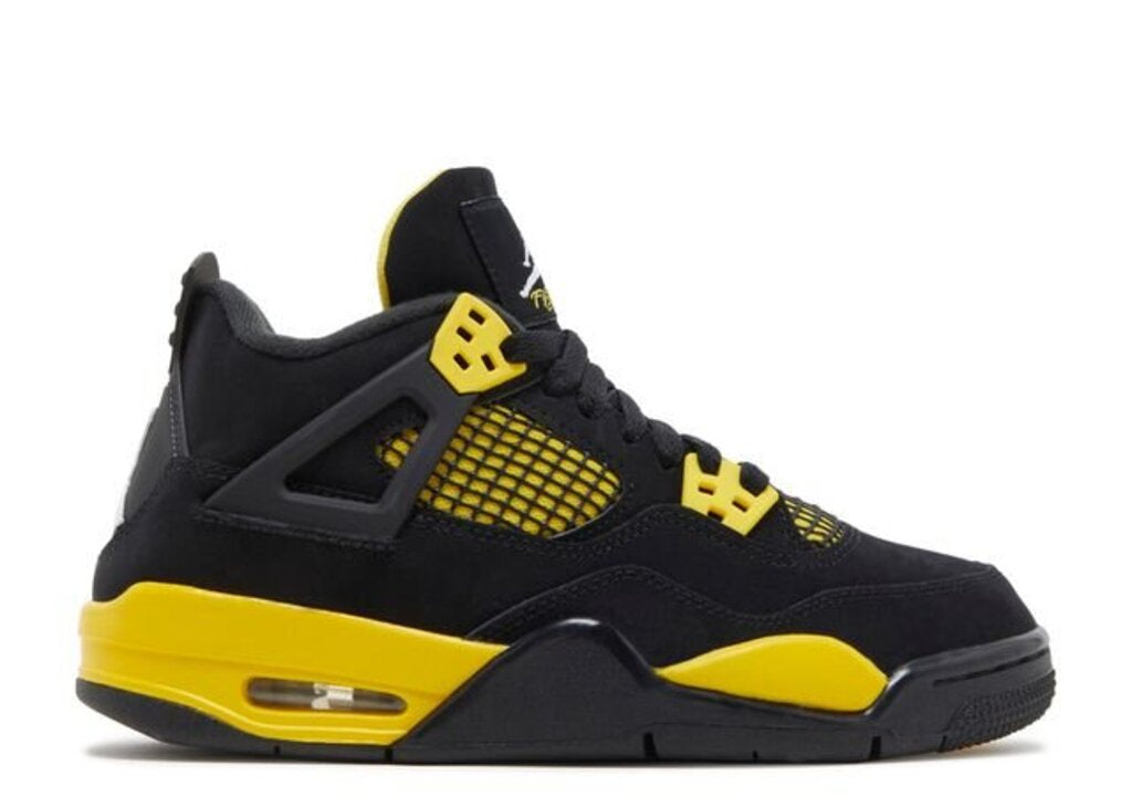 AIR JORDAN 4 RETRO (GS) 'THUNDER' (2023)