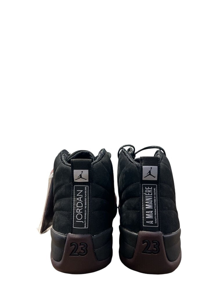 **USED** A MA MANIERE X W AIR JORDAN 12 RETRO SP BLACK