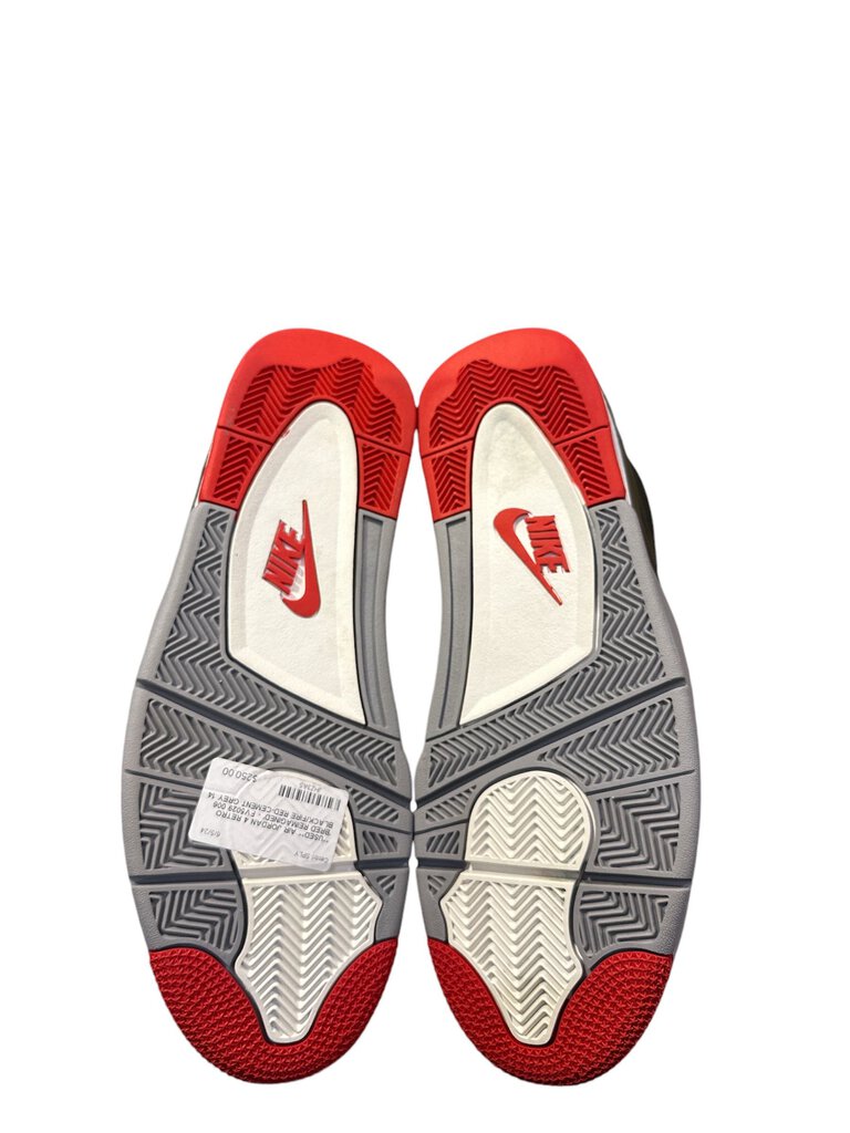 **USED** AIR JORDAN 4 RETRO 'BRED REIMAGINED'