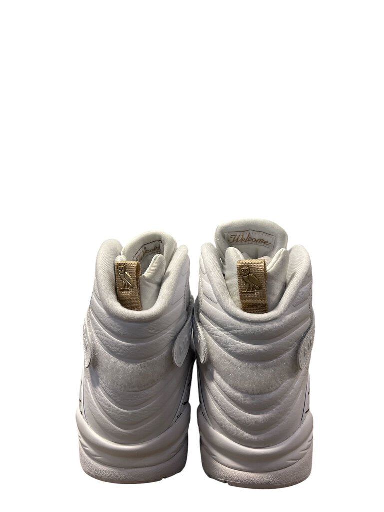 **USED** AIR JORDAN 8 RETRO OVO 'WHITE'