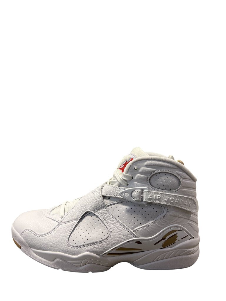 **USED** AIR JORDAN 8 RETRO OVO 'WHITE'