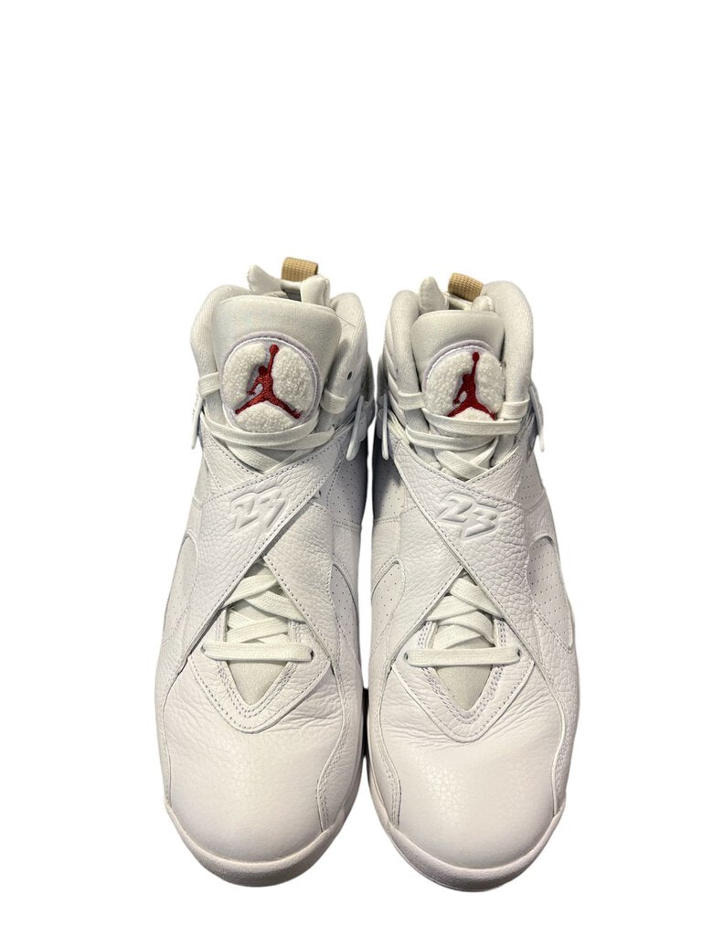 **USED** AIR JORDAN 8 RETRO OVO 'WHITE'