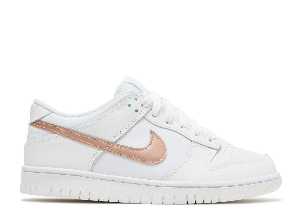 NIKE DUNK LOW (GS) WHITE/PINK