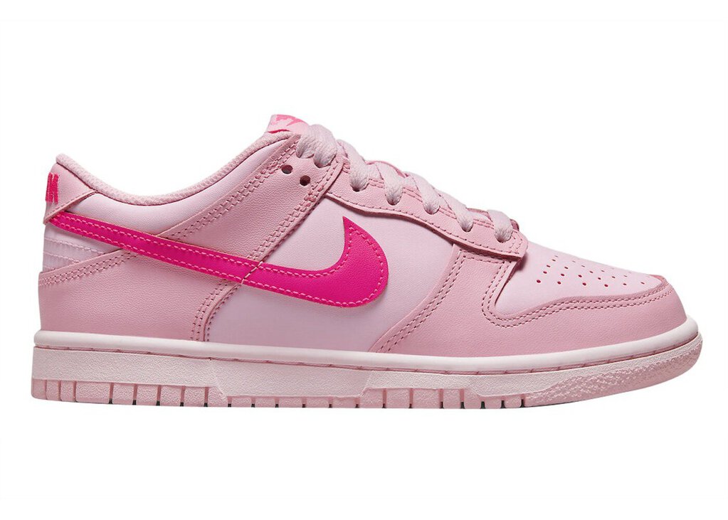 NIKE DUNK LOW (GS) 'TRIPLE PINK'