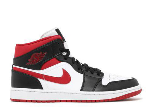AIR JORDAN 1 MID 'BLACK GYM RED'