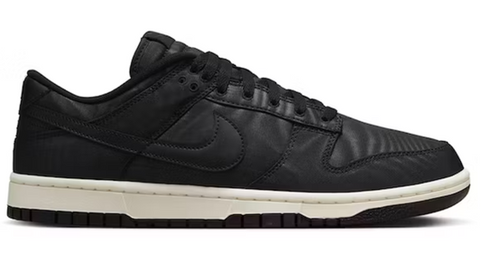 NIKE DUNK LOW 'BLACK CANVAS'
