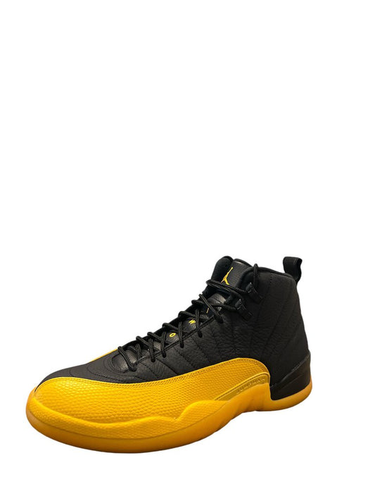**USED** AIR JORDAN 12 RETRO 'BLACK UNIVERSITY GOLD'