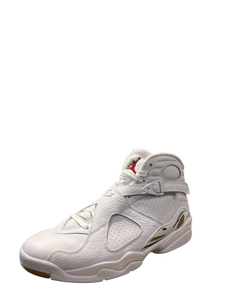 **USED** AIR JORDAN 8 RETRO OVO 'WHITE'