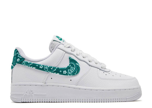 W AIR FORCE 1 '07 ESS GREEN PAISLEY