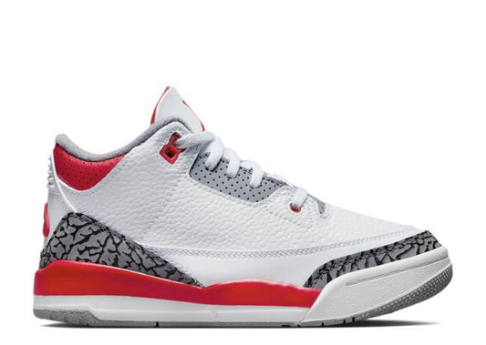 JORDAN 3 RETRO (PS) FIRE RED