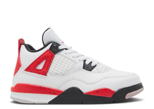 AIR JORDAN 4 RETRO (PS) 'RED CEMENT'