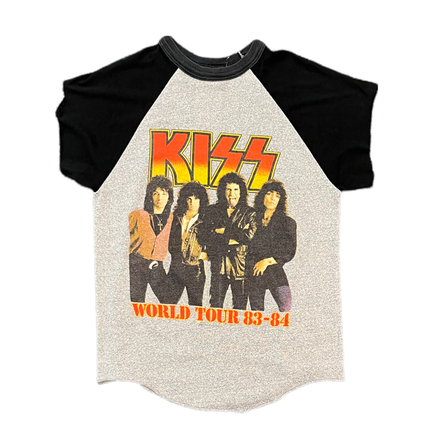 Vintage 1983-84 Kiss Tour T-Shirt