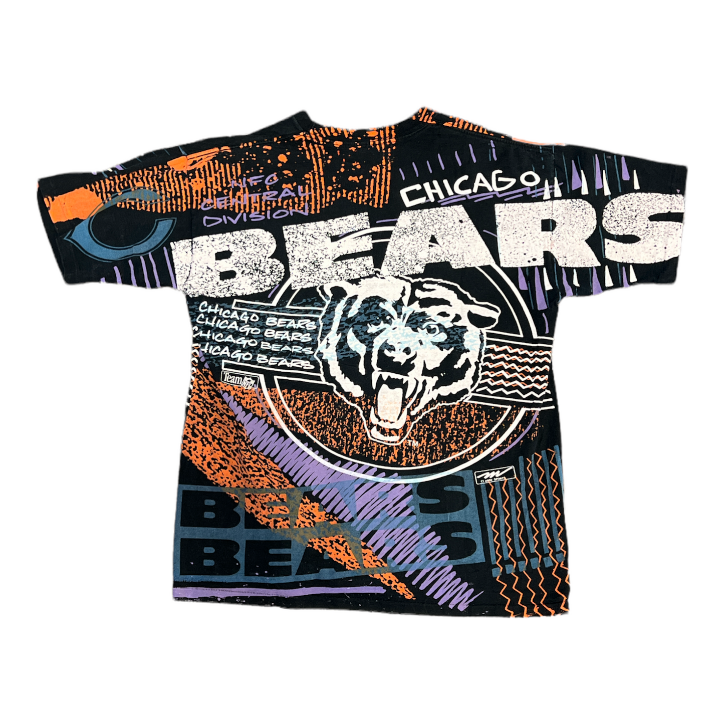 Vintage Chicago Bears AOP T-Shirt JLY-15 (XL)