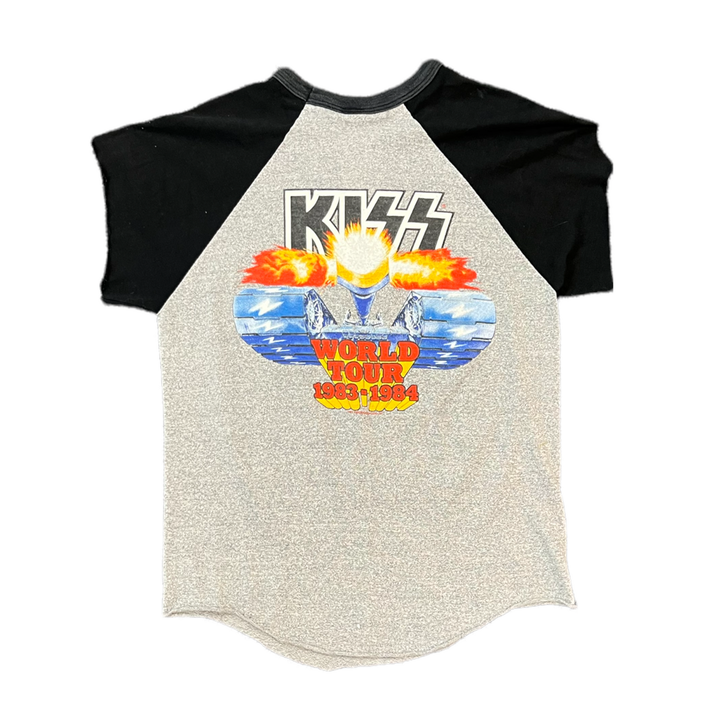 Vintage 1983-84 Kiss Tour T-Shirt